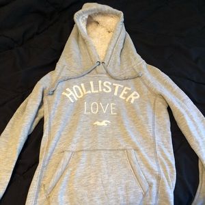 Hollister XS Embroidered Logo Hoodie
